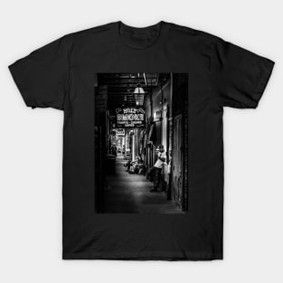 Holy Smoke Bourbon Street In Black and White T-Shirt